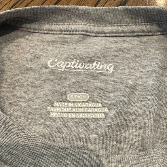 Vintage Gray University of Oregon Long Sleeve Shirt - Picture 4 of 7